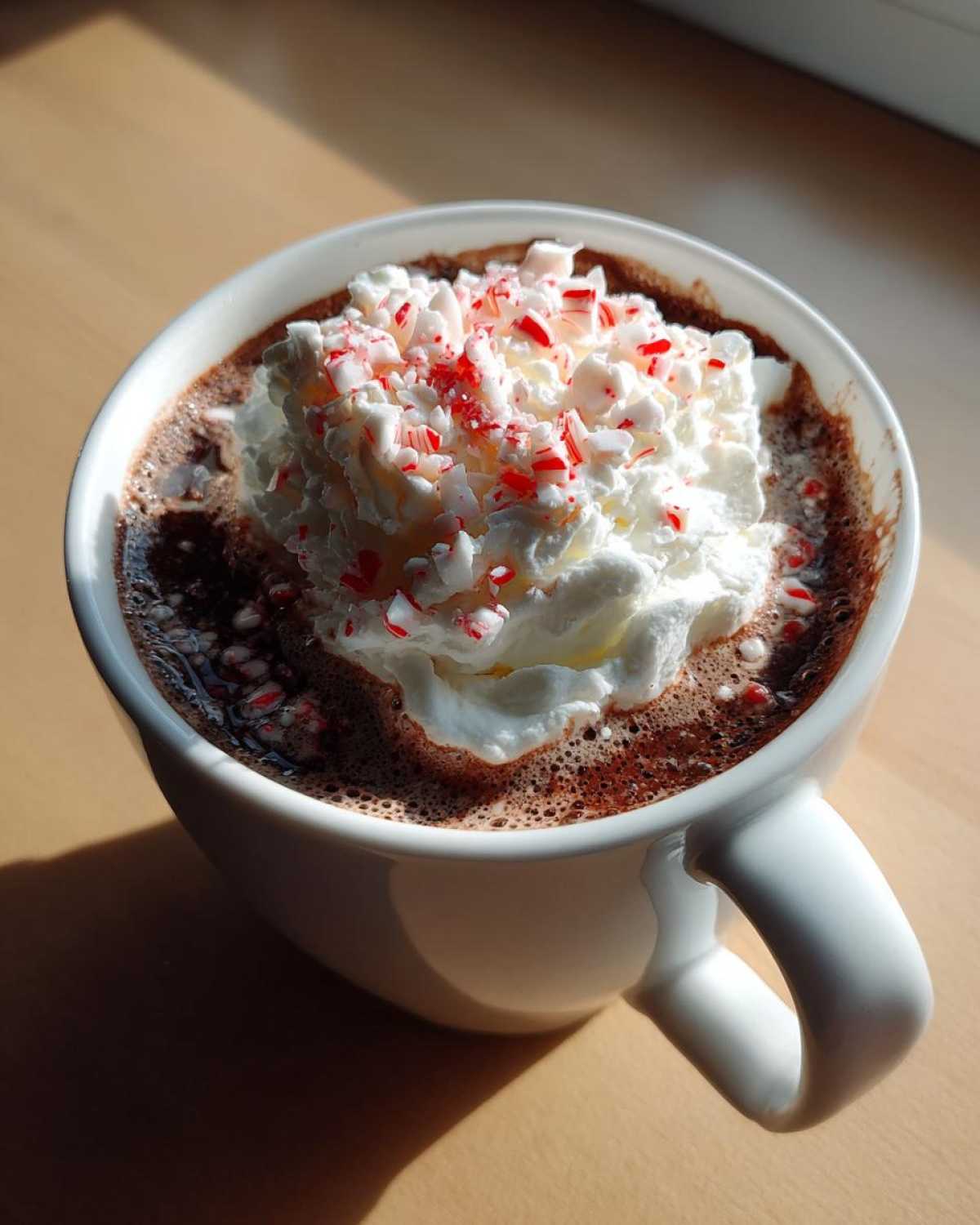 Slow Cooker Peppermint Hot Chocolate - detail 2