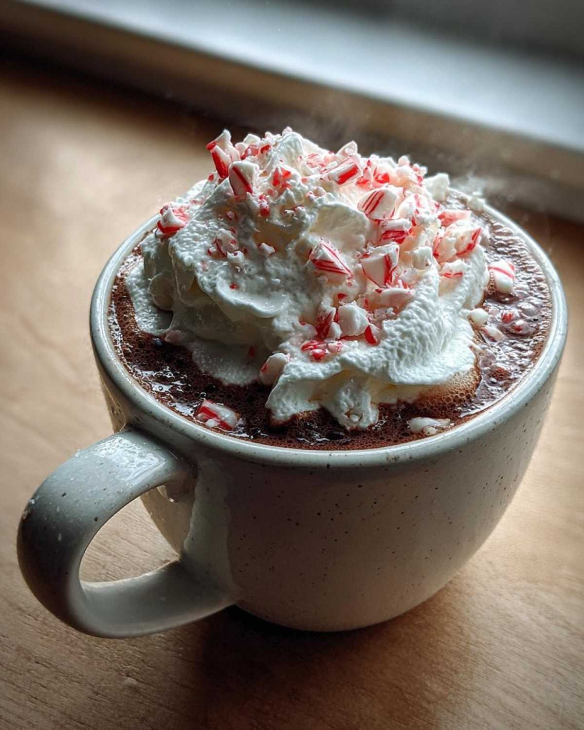 Slow Cooker Peppermint Hot Chocolate - detail 3
