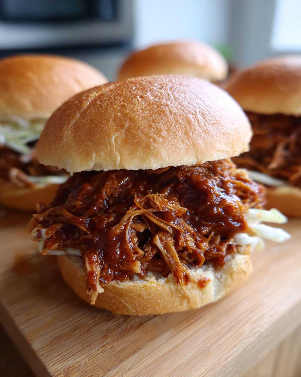 Smoky BBQ Pulled Pork Sandwiches - detail 1