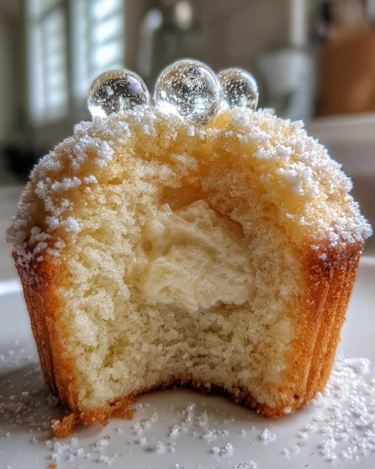 Snow Globe Cupcakes - detail 2