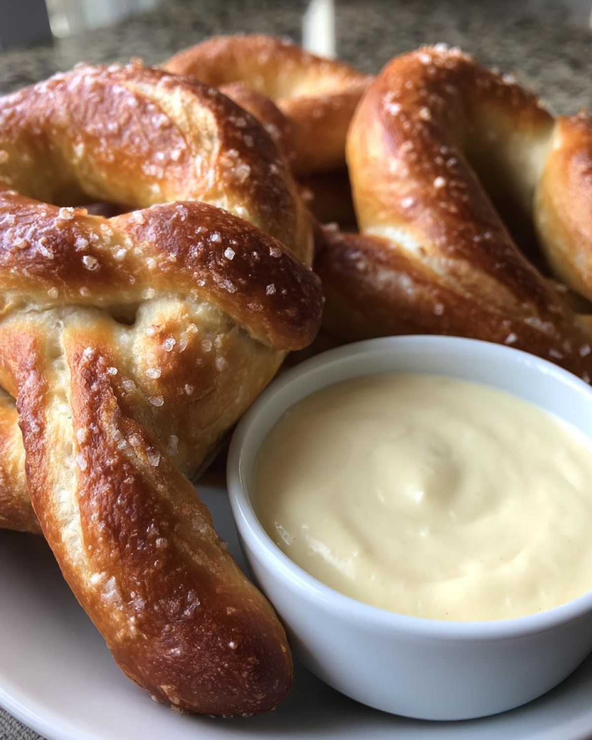 Soft Pretzels with Beer Cheese Dip - detail 2