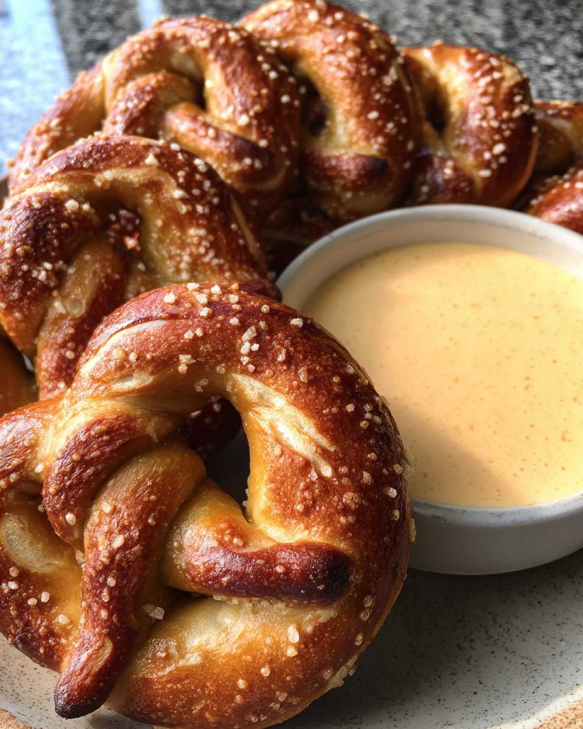 Soft Pretzels with Beer Cheese Dip - detail 3