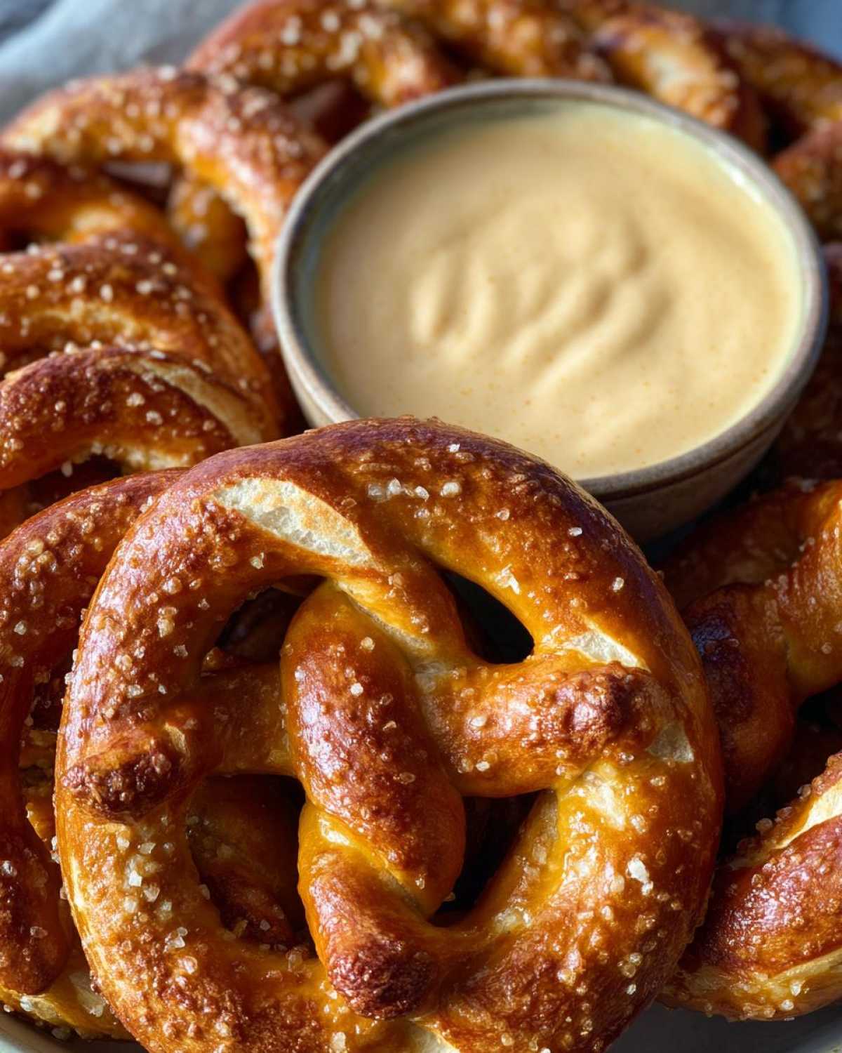 Soft Pretzels with Beer Cheese Dip - detail 4