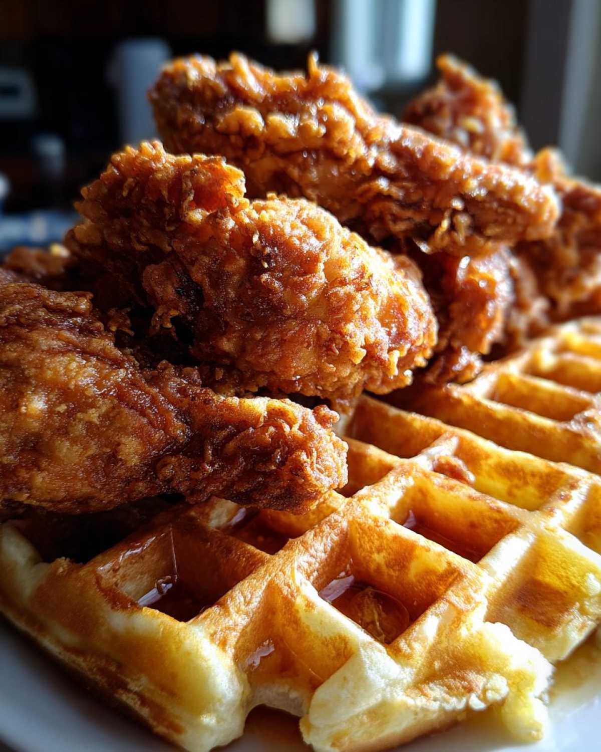 Southern Fried Chicken and Waffles - detail 4