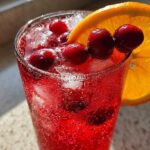 Sparkling Cranberry Mocktail