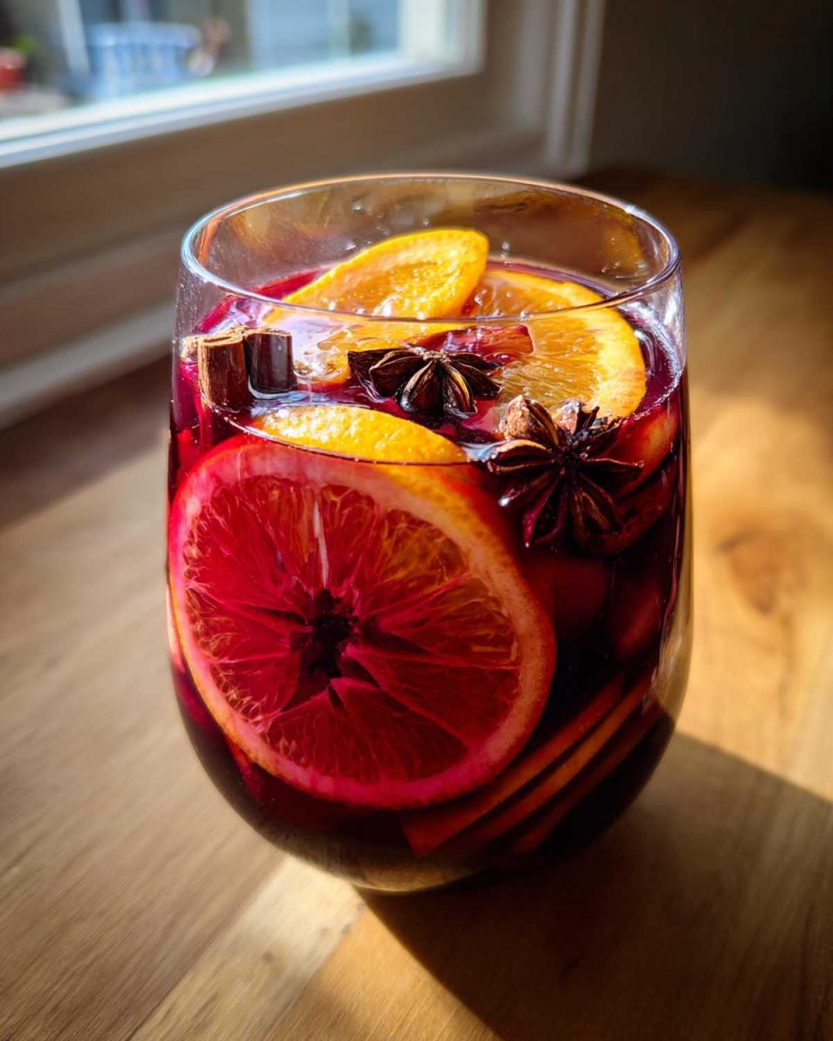 Spiced Apple Cider Sangria - detail 1
