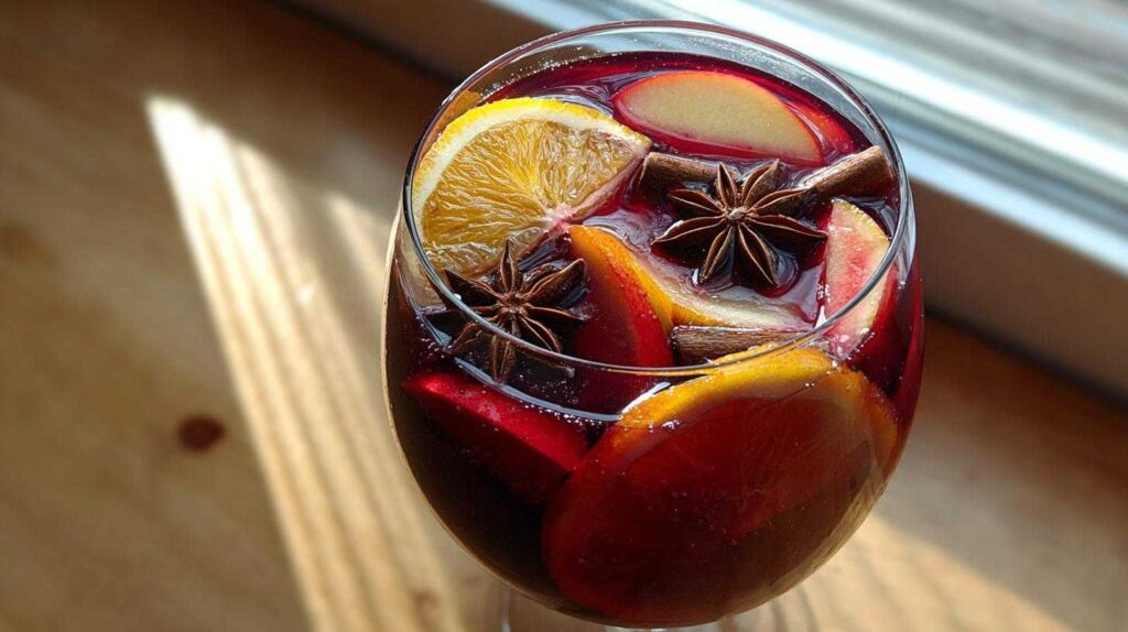 Spiced Apple Cider Sangria