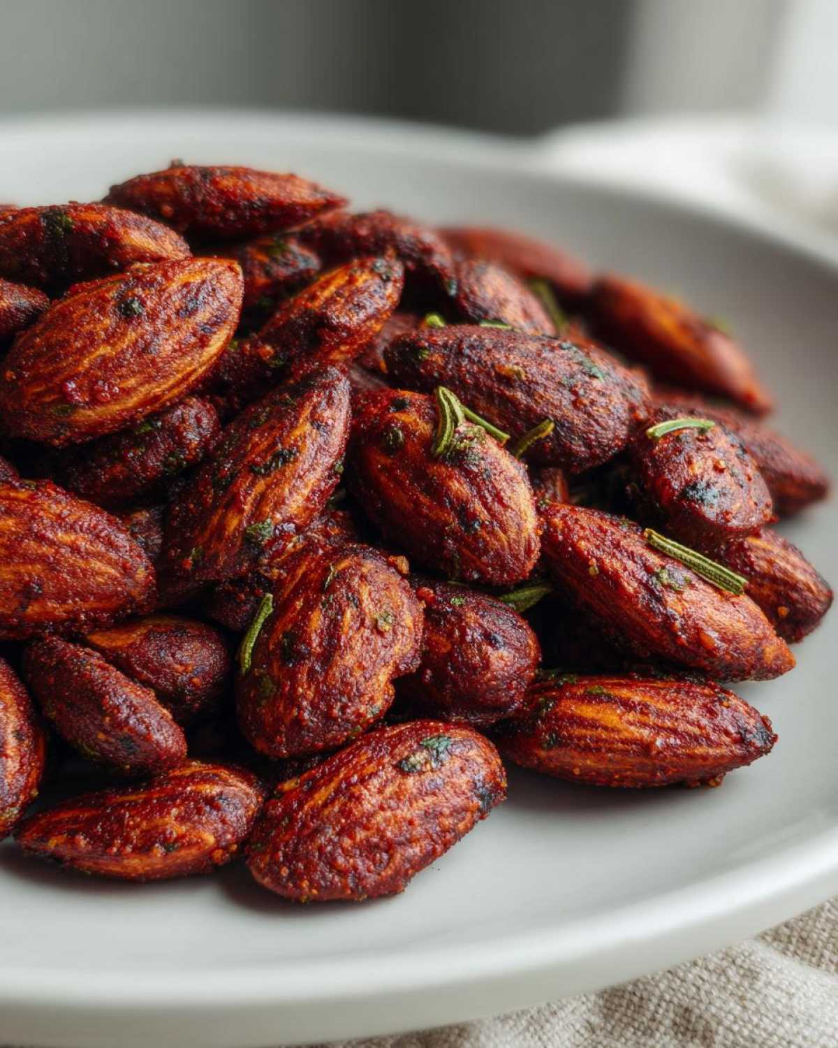 Spicy Roasted Almonds with Rosemary - detail 1