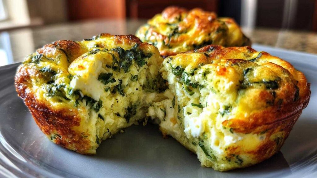 Spinach and Feta Egg Muffins (Meal Prep Breakfast)