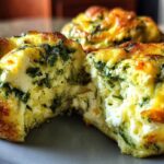 Spinach and Feta Egg Muffins (Meal Prep Breakfast)