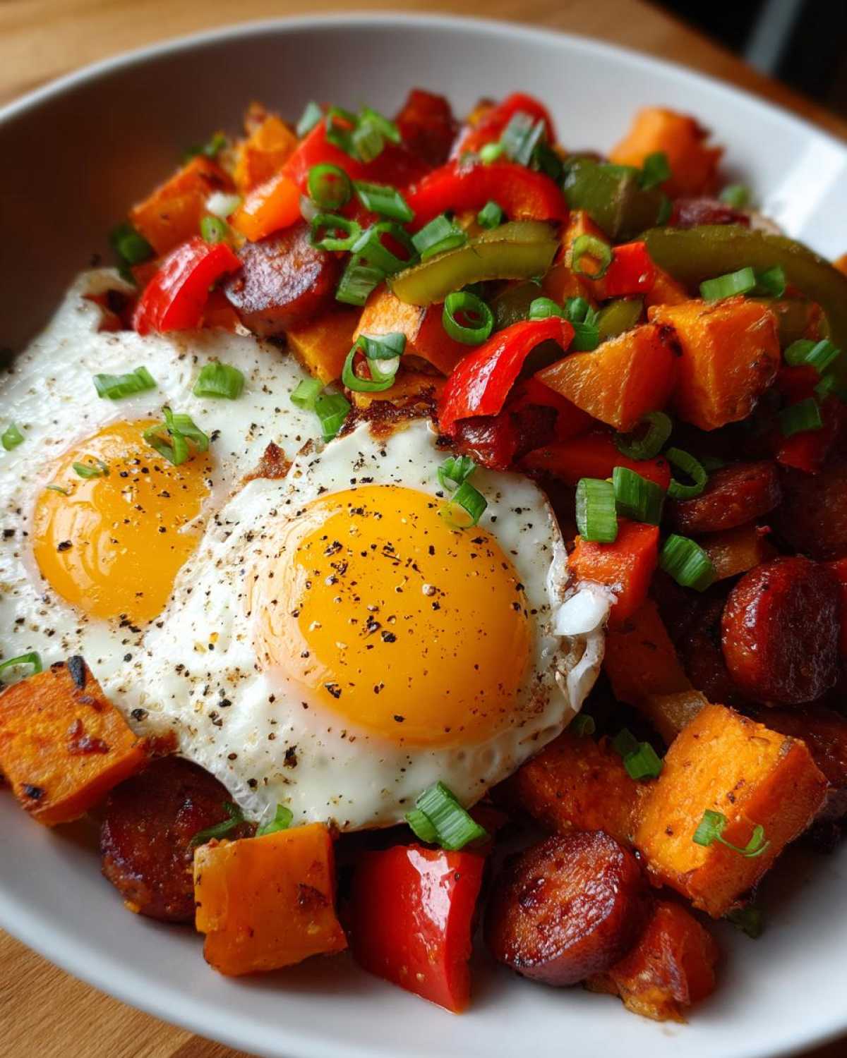 Sweet Potato Breakfast Hash with Chorizo - detail 1