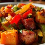 Sweet Potato Breakfast Hash with Chorizo