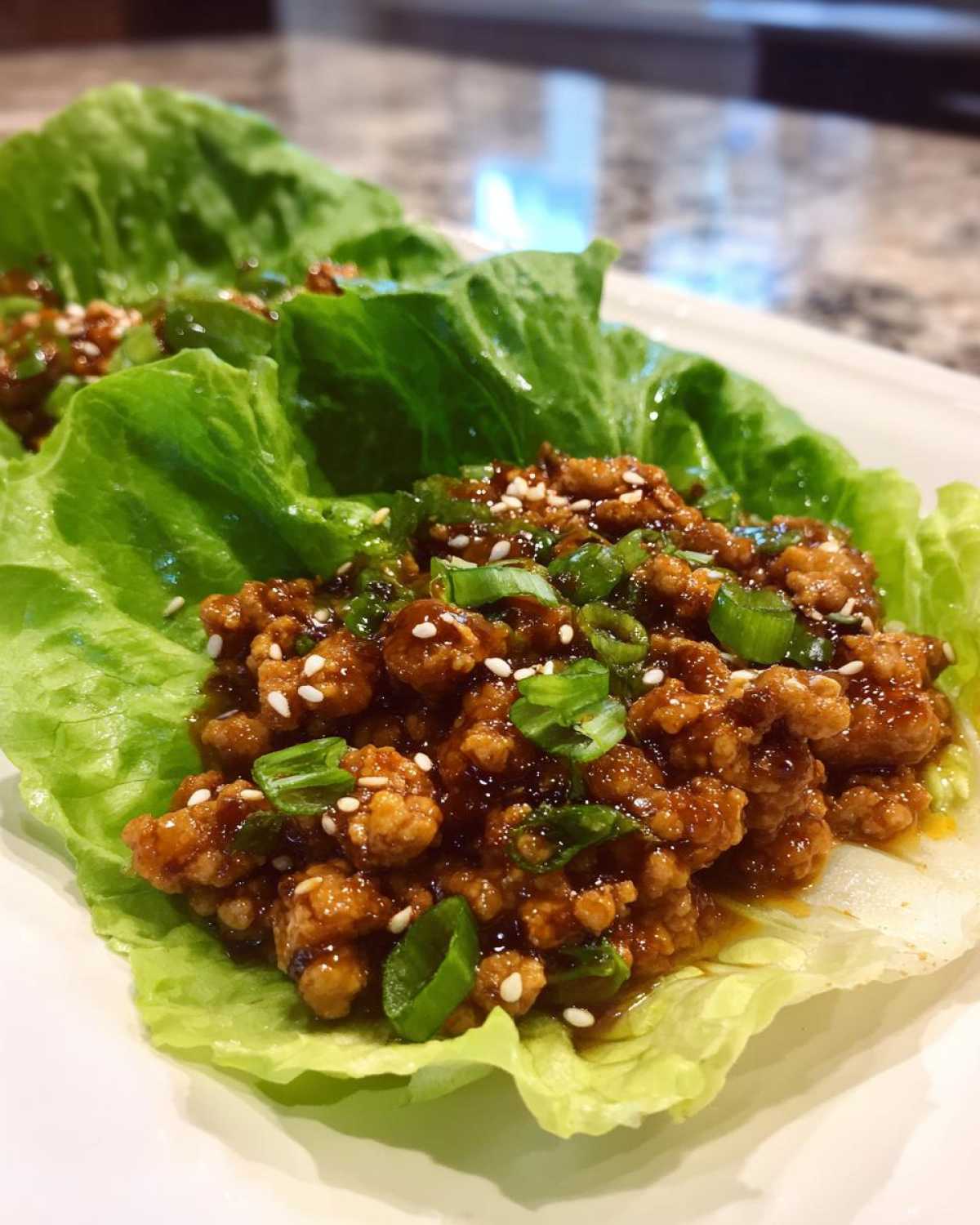 Teriyaki Turkey Lettuce Wraps - detail 1