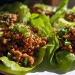 Teriyaki Turkey Lettuce Wraps