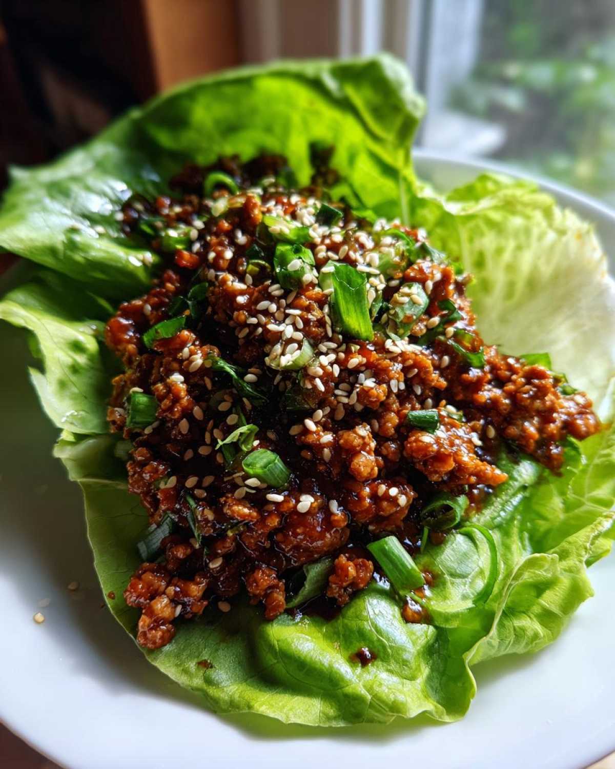 Teriyaki Turkey Lettuce Wraps - detail 2