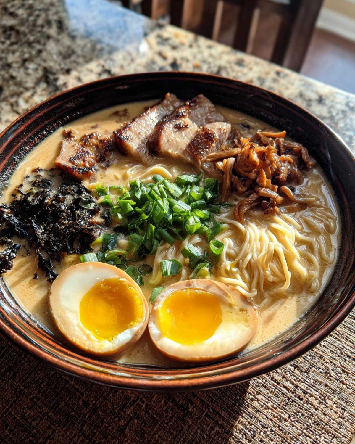 Tonkotsu Ramen (Japanese Pork Broth) - detail 1