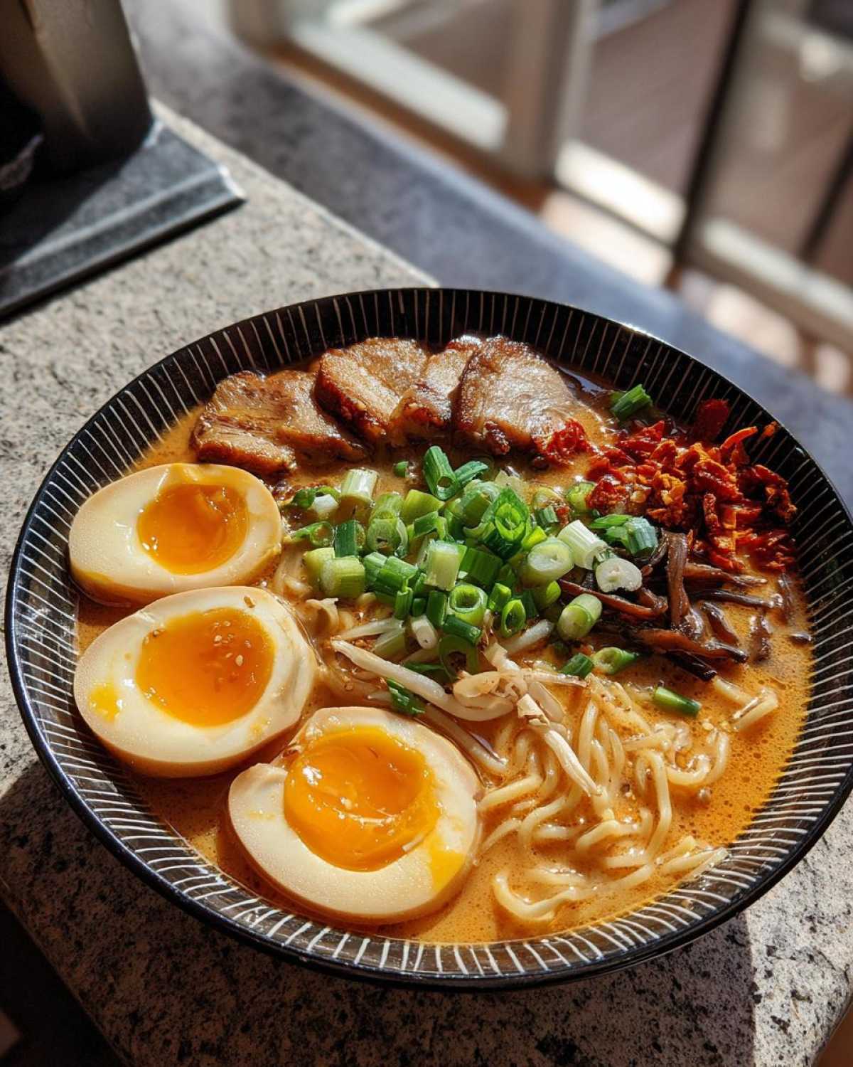 Tonkotsu Ramen (Japanese Pork Broth) - detail 2