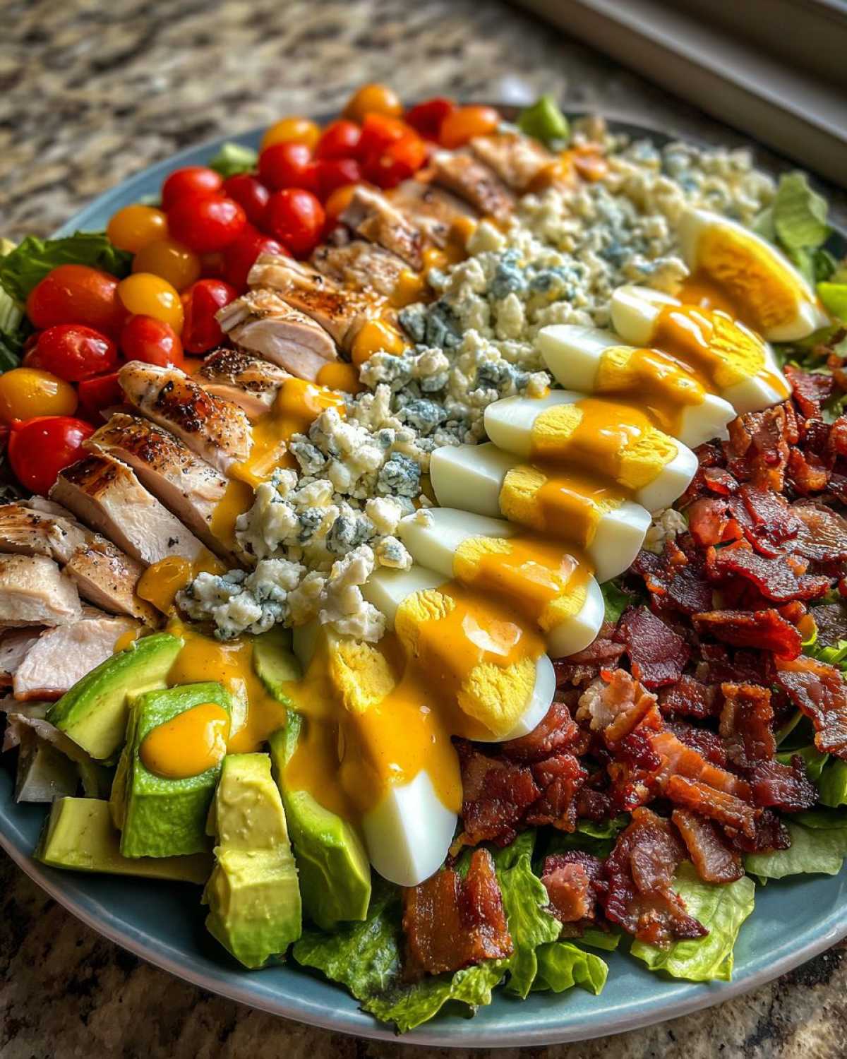 Turkey Cobb Salad with Honey Mustard - detail 1