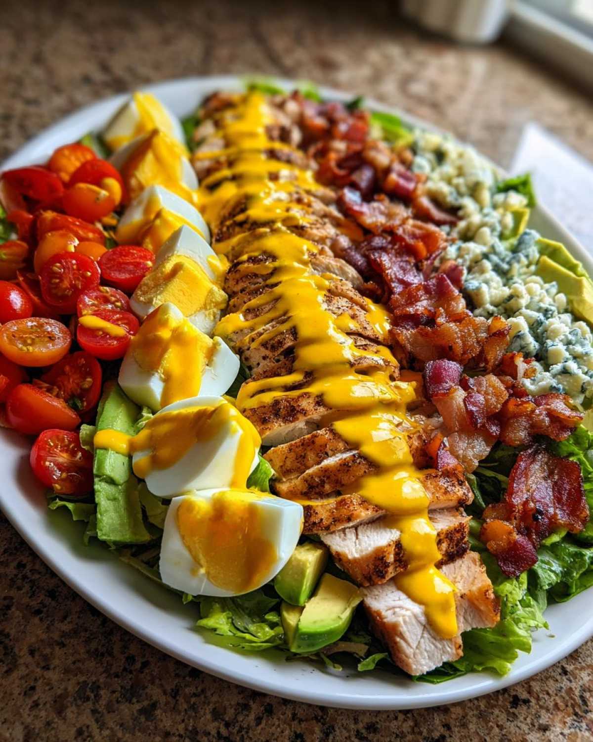 Turkey Cobb Salad with Honey Mustard - detail 2