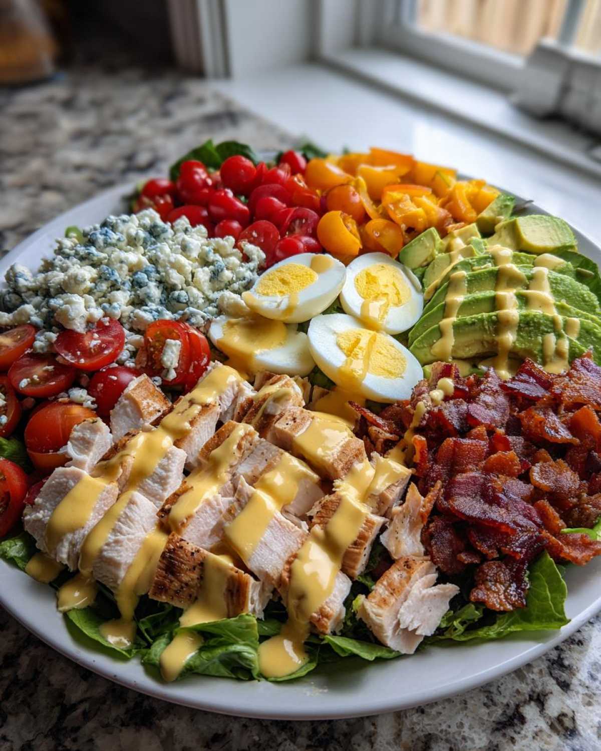 Turkey Cobb Salad with Honey Mustard - detail 3