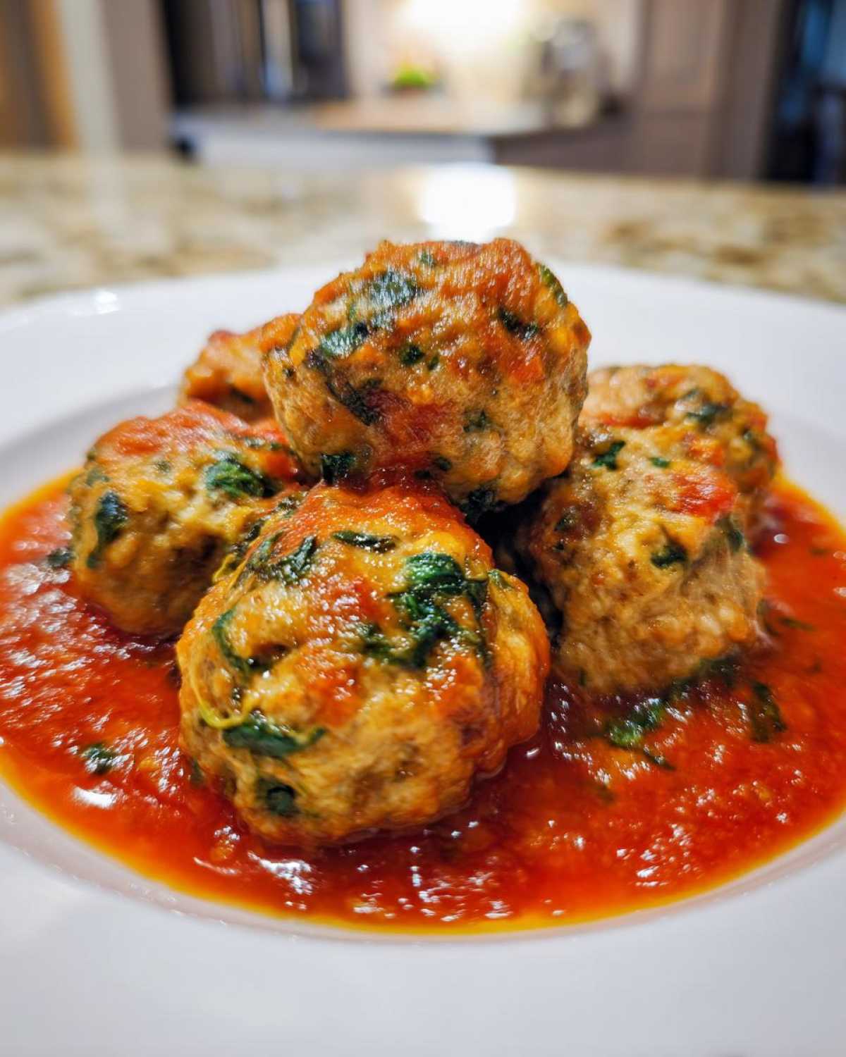 Turkey Spinach Meatballs (High-Protein) - detail 1