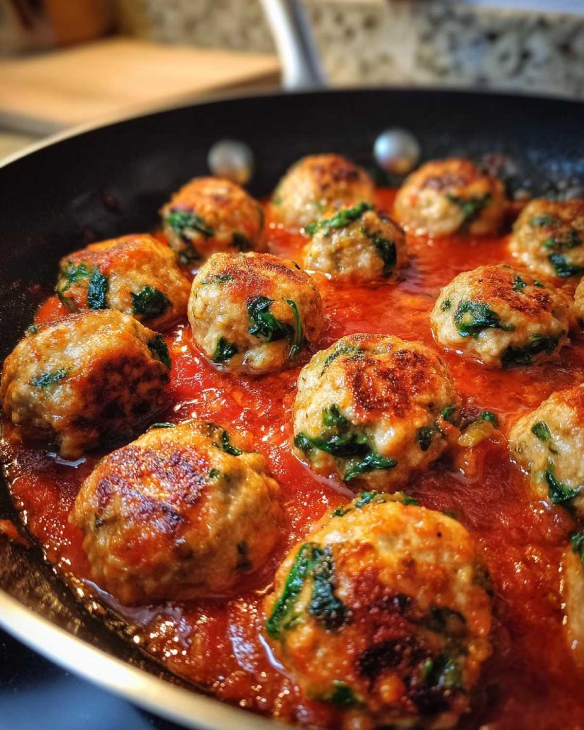 Turkey Spinach Meatballs (High-Protein) - detail 2