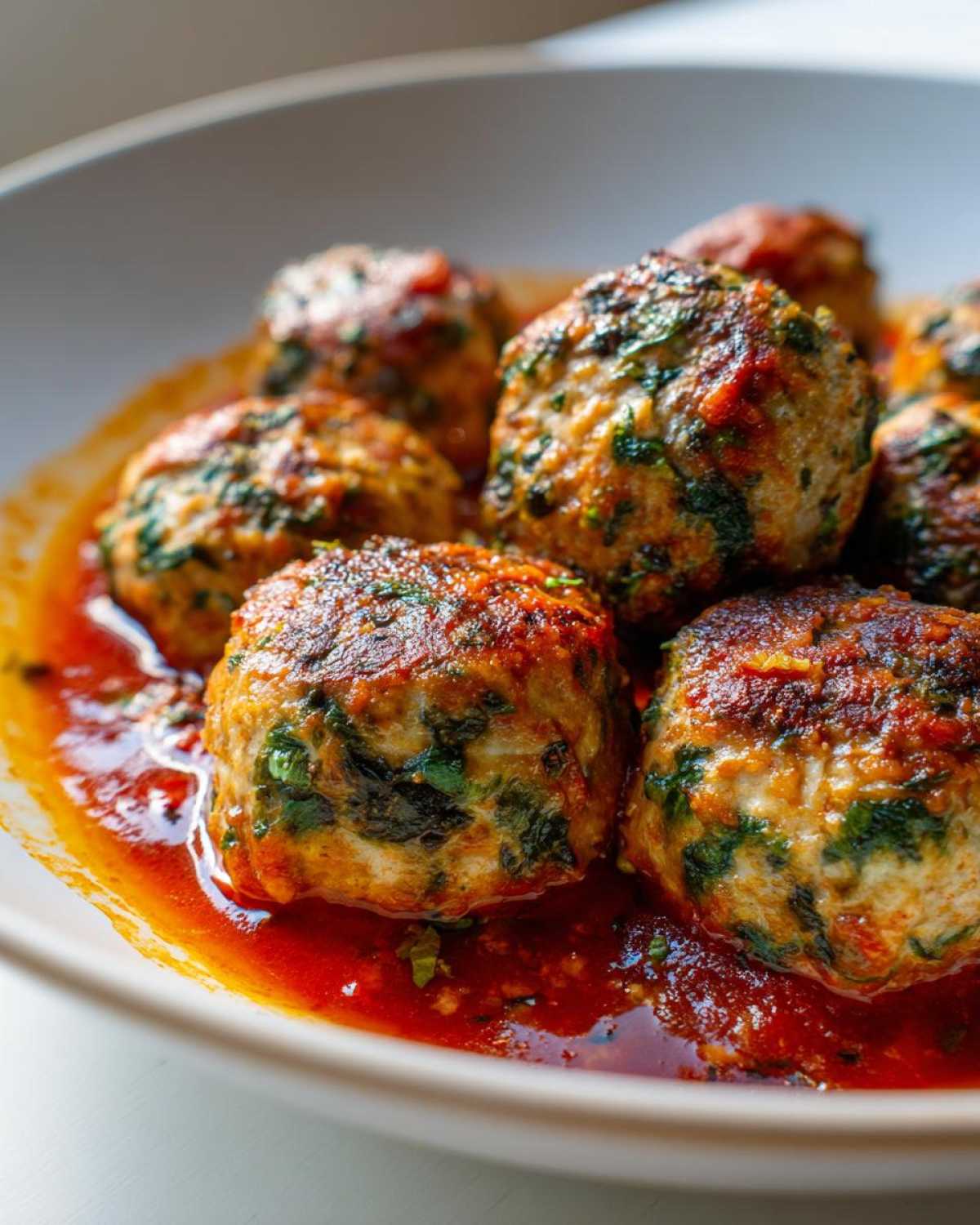 Turkey Spinach Meatballs (High-Protein) - detail 4