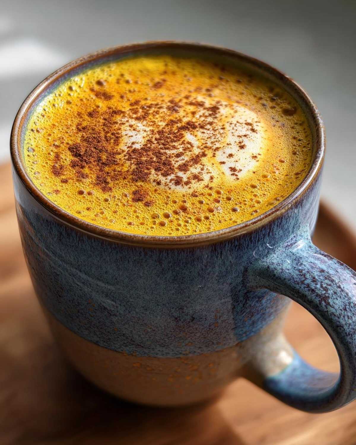 Turmeric Golden Milk Latte - detail 2