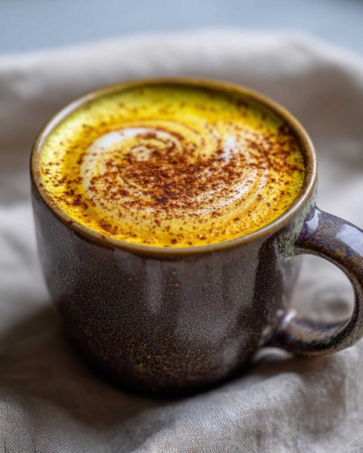 Turmeric Golden Milk Latte - detail 4