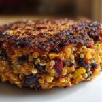 Vegan Black Bean Quinoa Burger