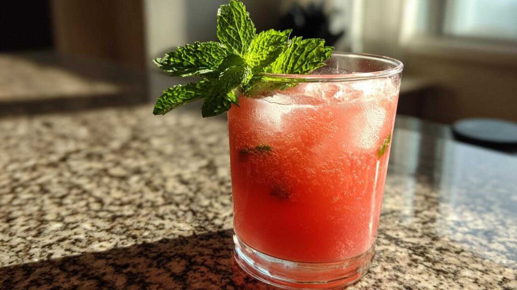 Watermelon Mint Agua Fresca