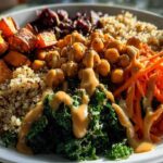 Winter Buddha Bowl with Maple Dijon