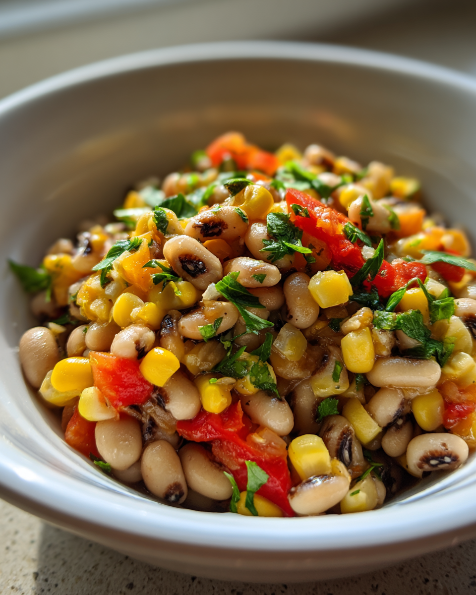 Black-Eyed Pea Salsa - detail 2