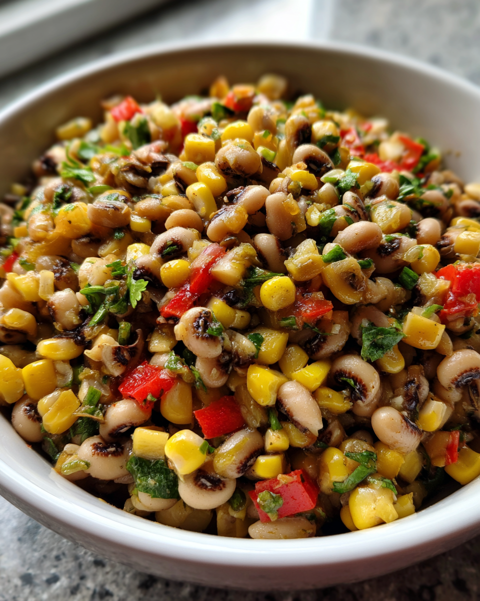 Black-Eyed Pea Salsa - detail 3