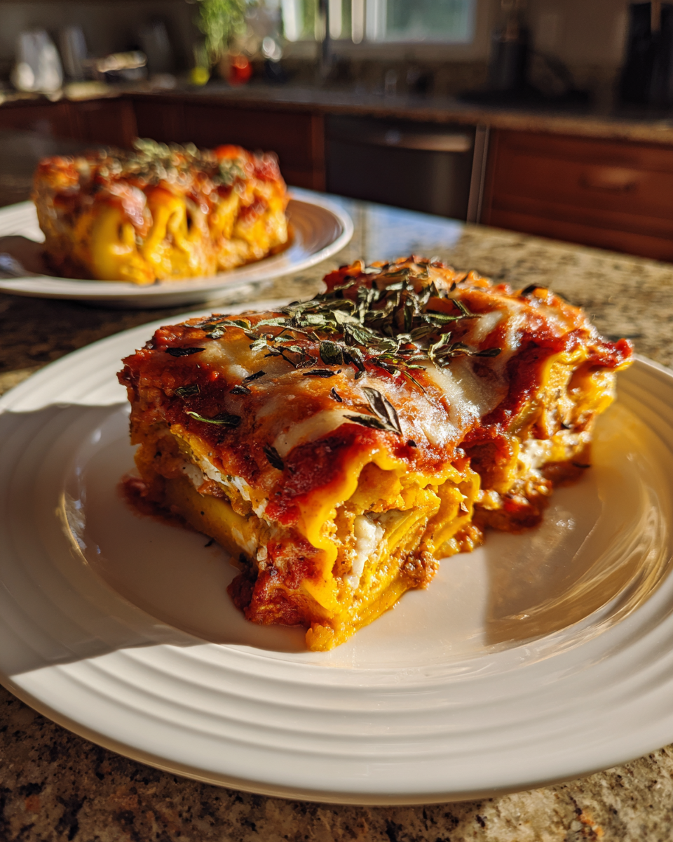 Butternut Squash Lasagna Roll-ups - detail 1
