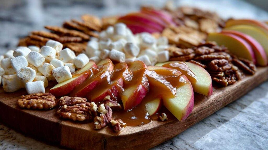 Caramel Apple Charcuterie Board