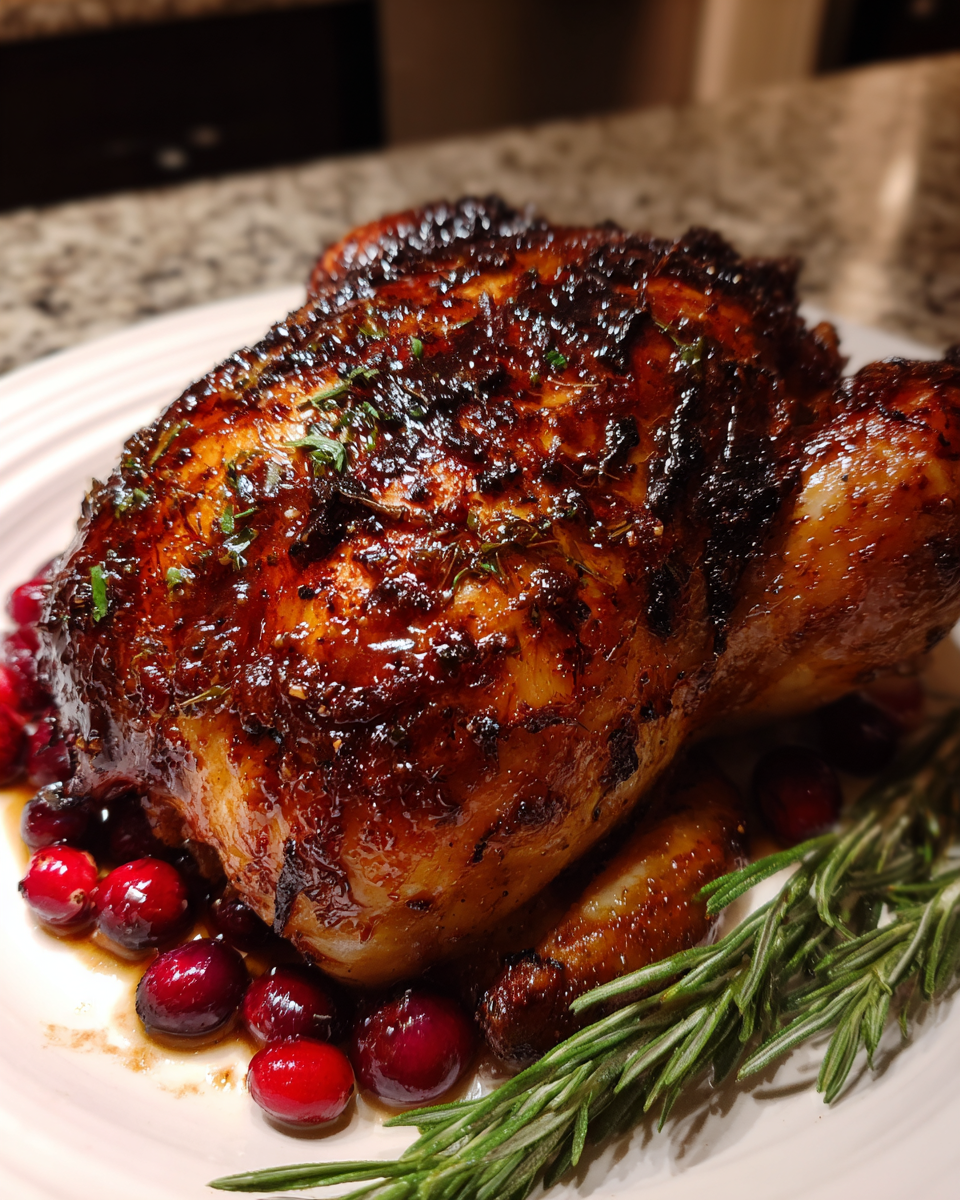 Cranberry Balsamic Roast Chicken - detail 1