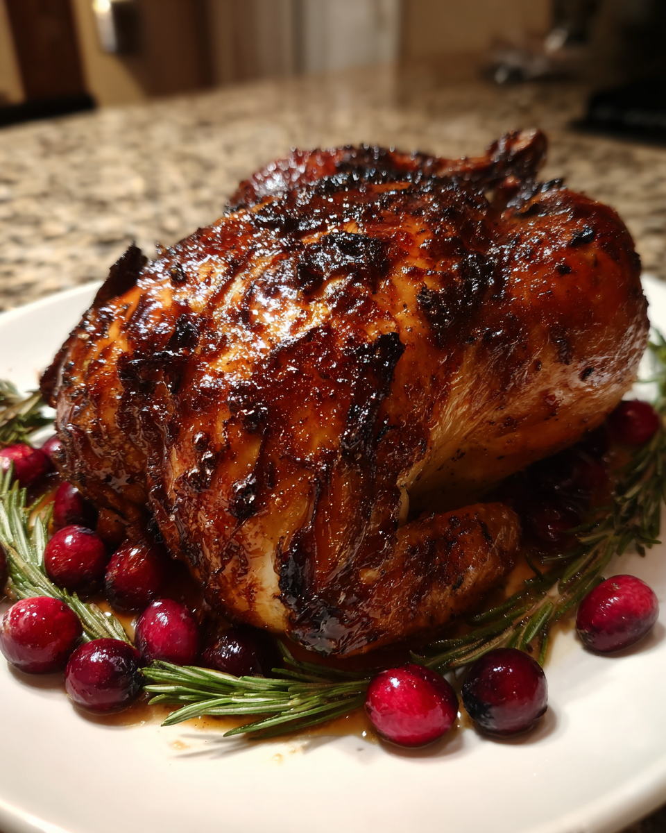 Cranberry Balsamic Roast Chicken - detail 3