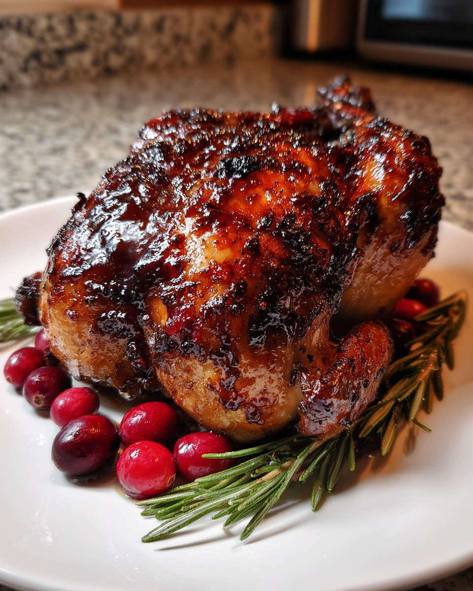 Cranberry Balsamic Roast Chicken - detail 4