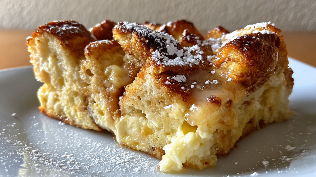 Eggnog French Toast Casserole