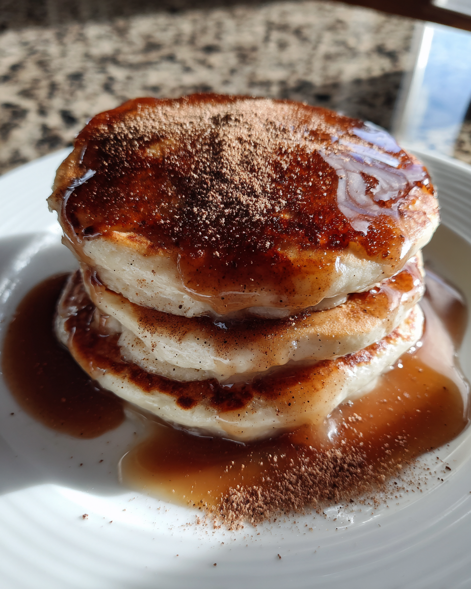 Eggnog Pancakes with Rum Glaze - detail 4
