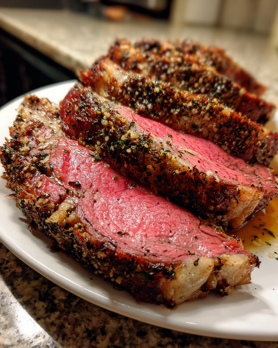 Garlic Butter Prime Rib Roast - detail 1