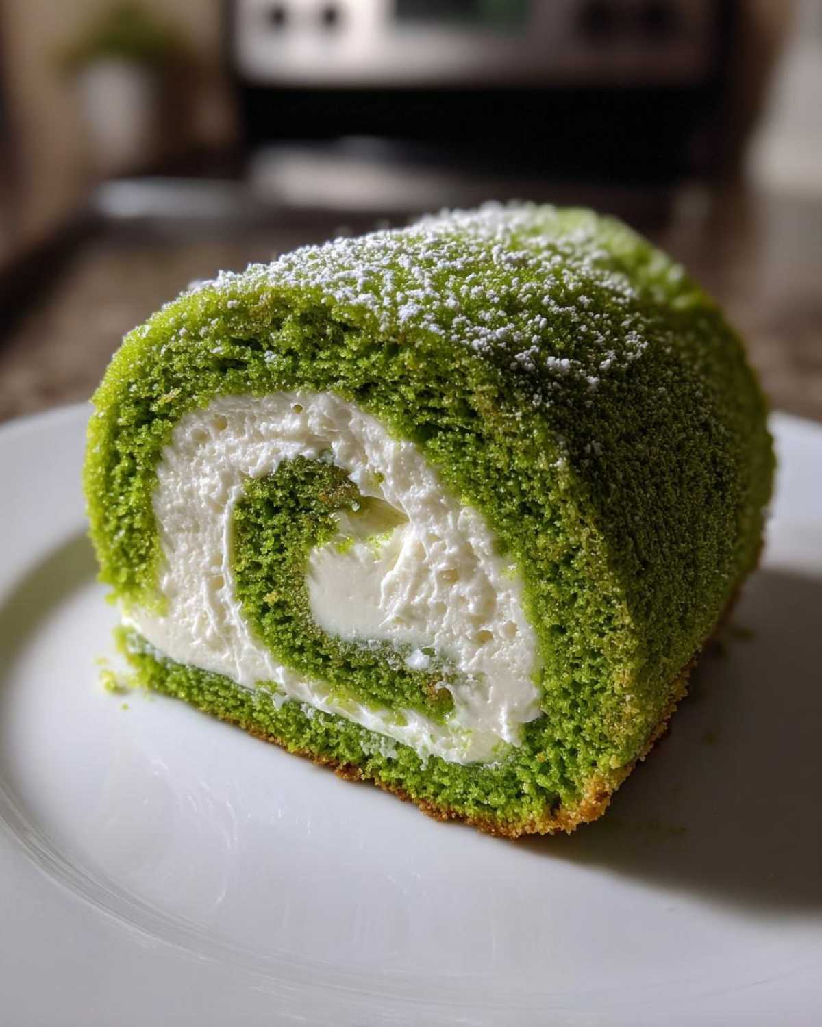 Grinch Cake Roll - detail 2
