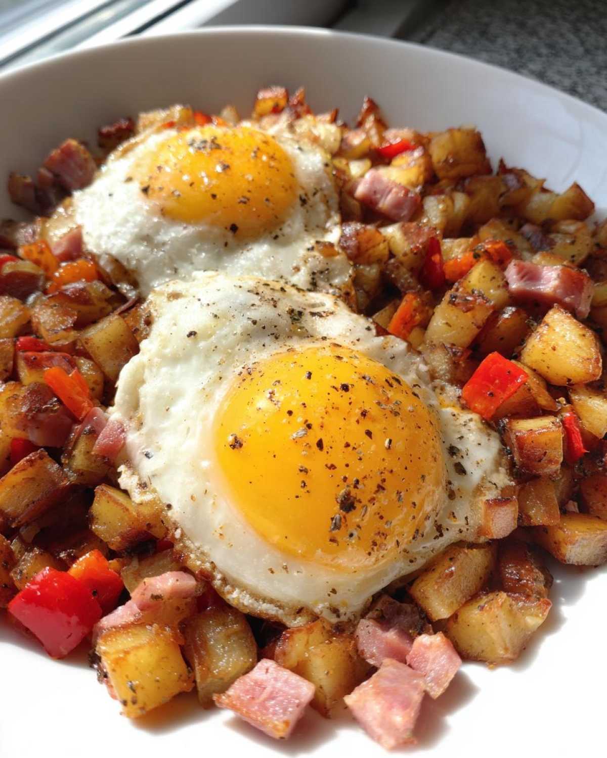 Holiday Leftover Ham Hash - detail 3