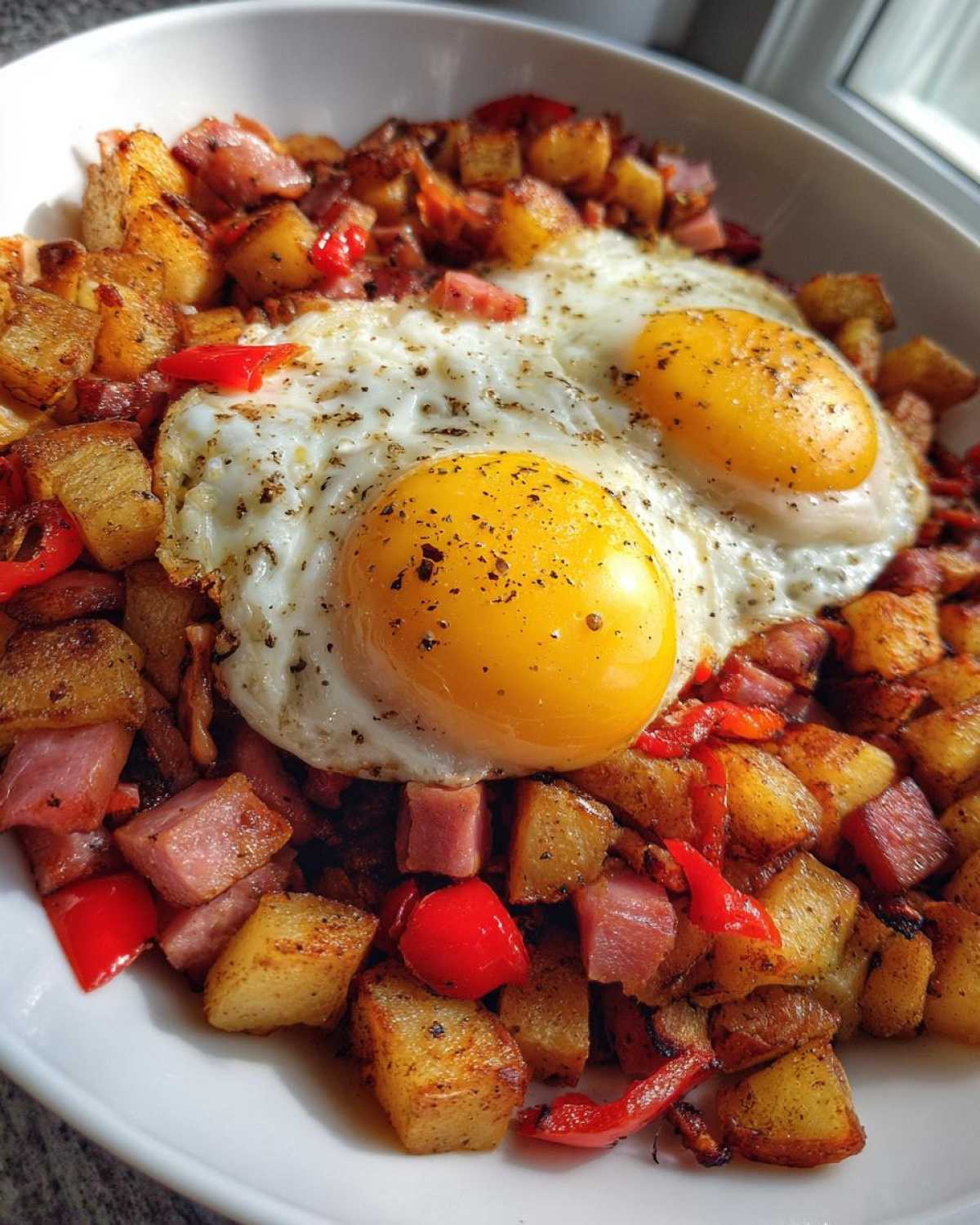Holiday Leftover Ham Hash - detail 4
