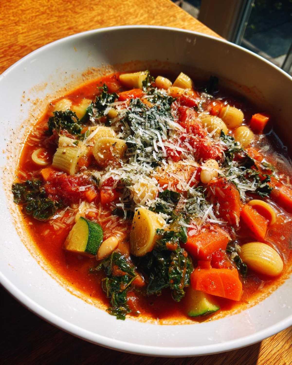 Holiday Minestrone Soup - detail 3
