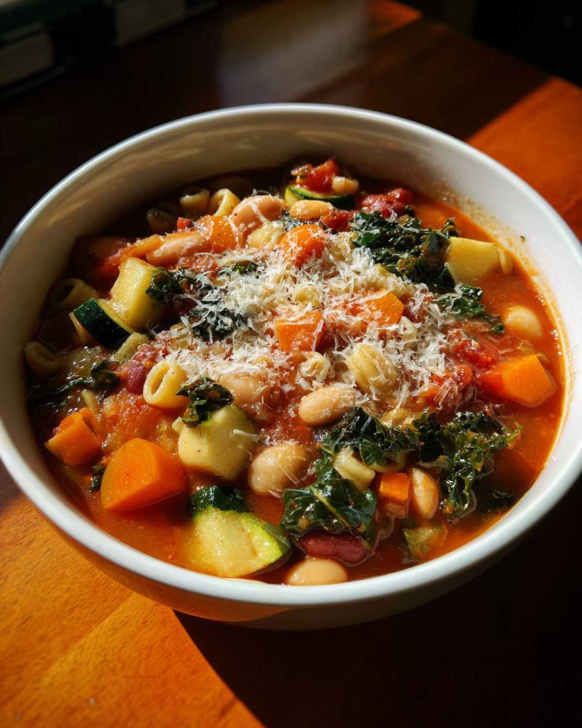 Holiday Minestrone Soup - detail 4