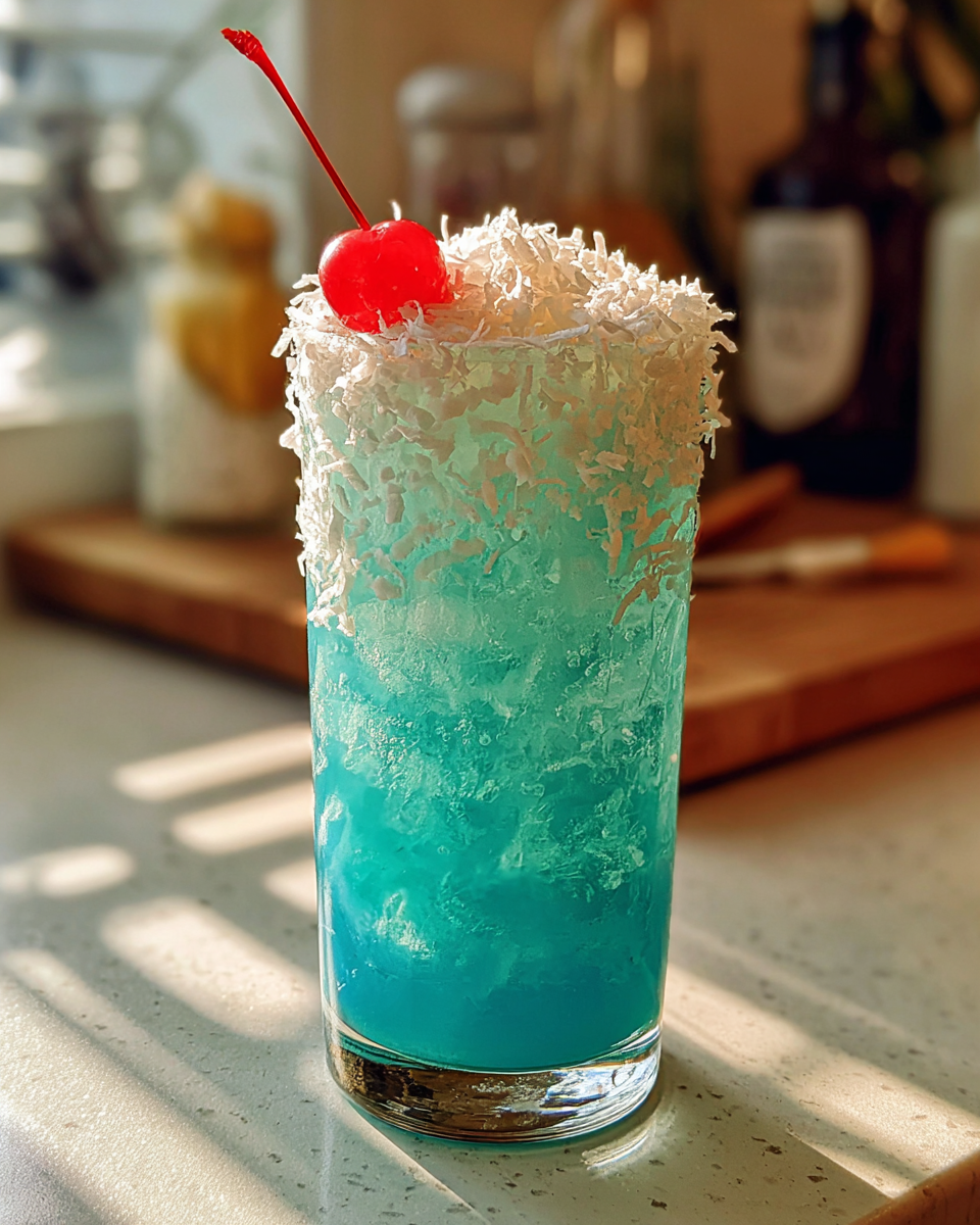 Jack Frost Cocktail (Blue Coconut) - detail 1