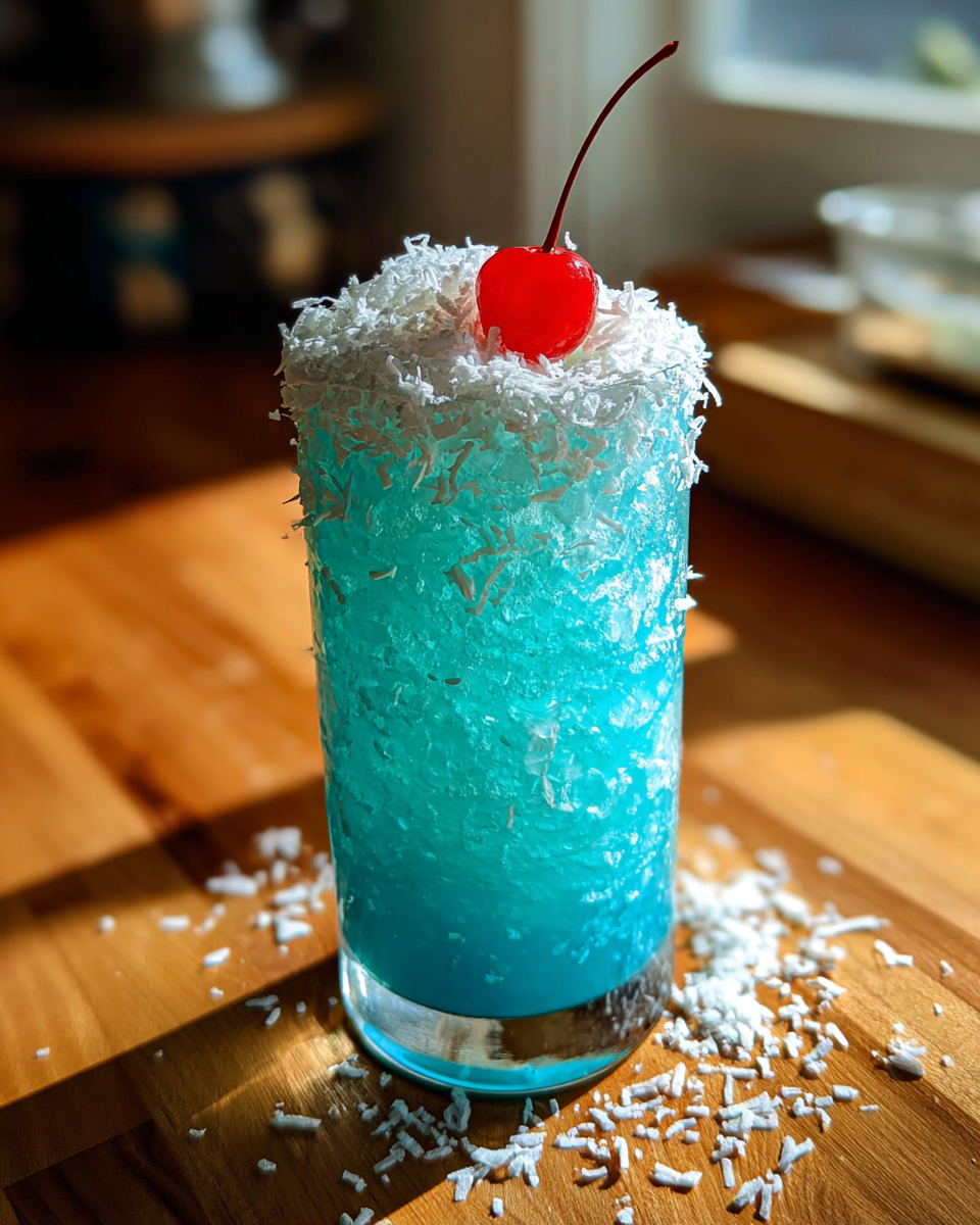 Jack Frost Cocktail (Blue Coconut) - detail 3