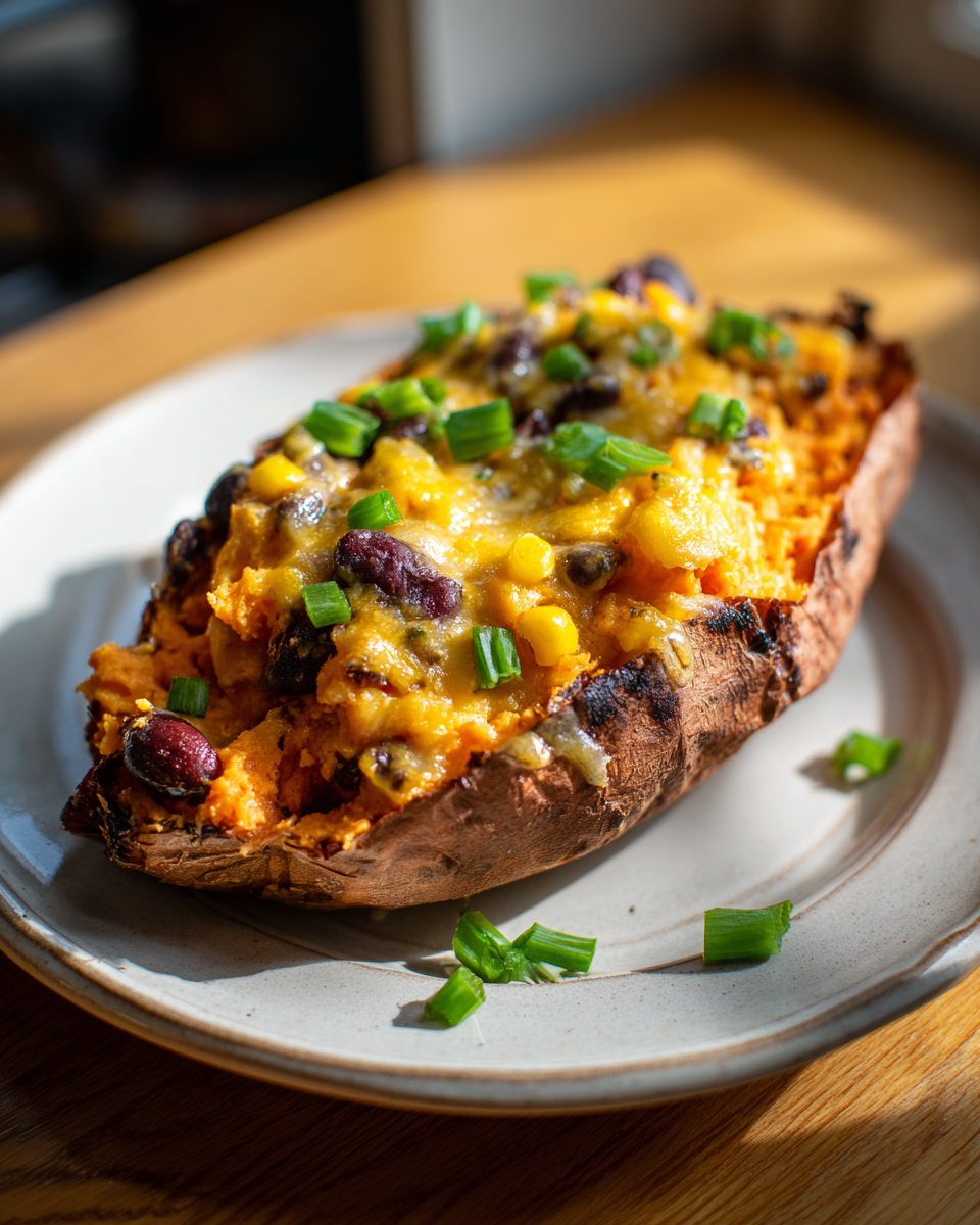 Loaded Sweet Potato Skins - detail 1
